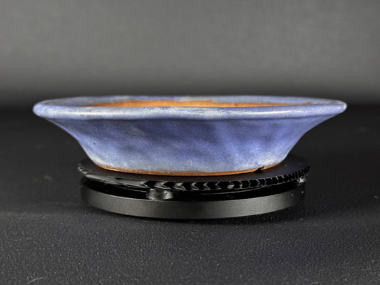 YAMAFUSA 4th Gen (YAMAFUSA KOIE 山房鯉江 (aka SAMBO)) -常滑-16.0cm | Round light blue glazed