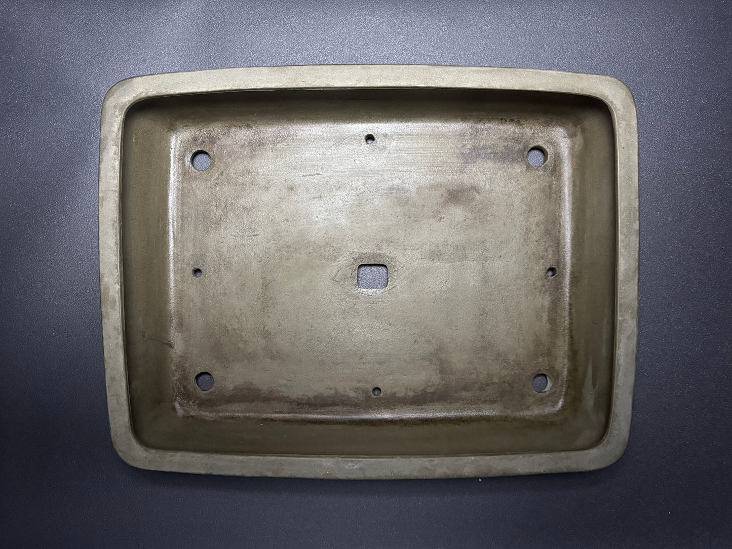 SHIZAN, Tokoname, 48.0cm rectangular, unglazed. RESERVED! for MS D.H.