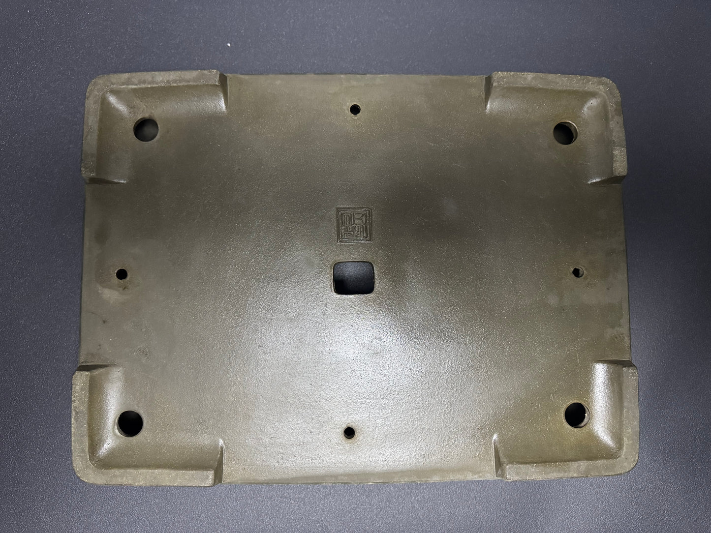 SHIZAN, Tokoname, 48.0cm rectangular, unglazed. RESERVED! for MS D.H.