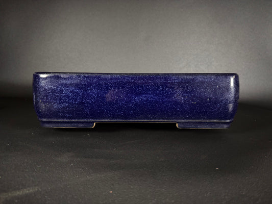 HARUMATSU 3rd Gen ( Harumatsu Rokumisai ) Seto, Rectangular Glaze 39.5cm (to be priced)