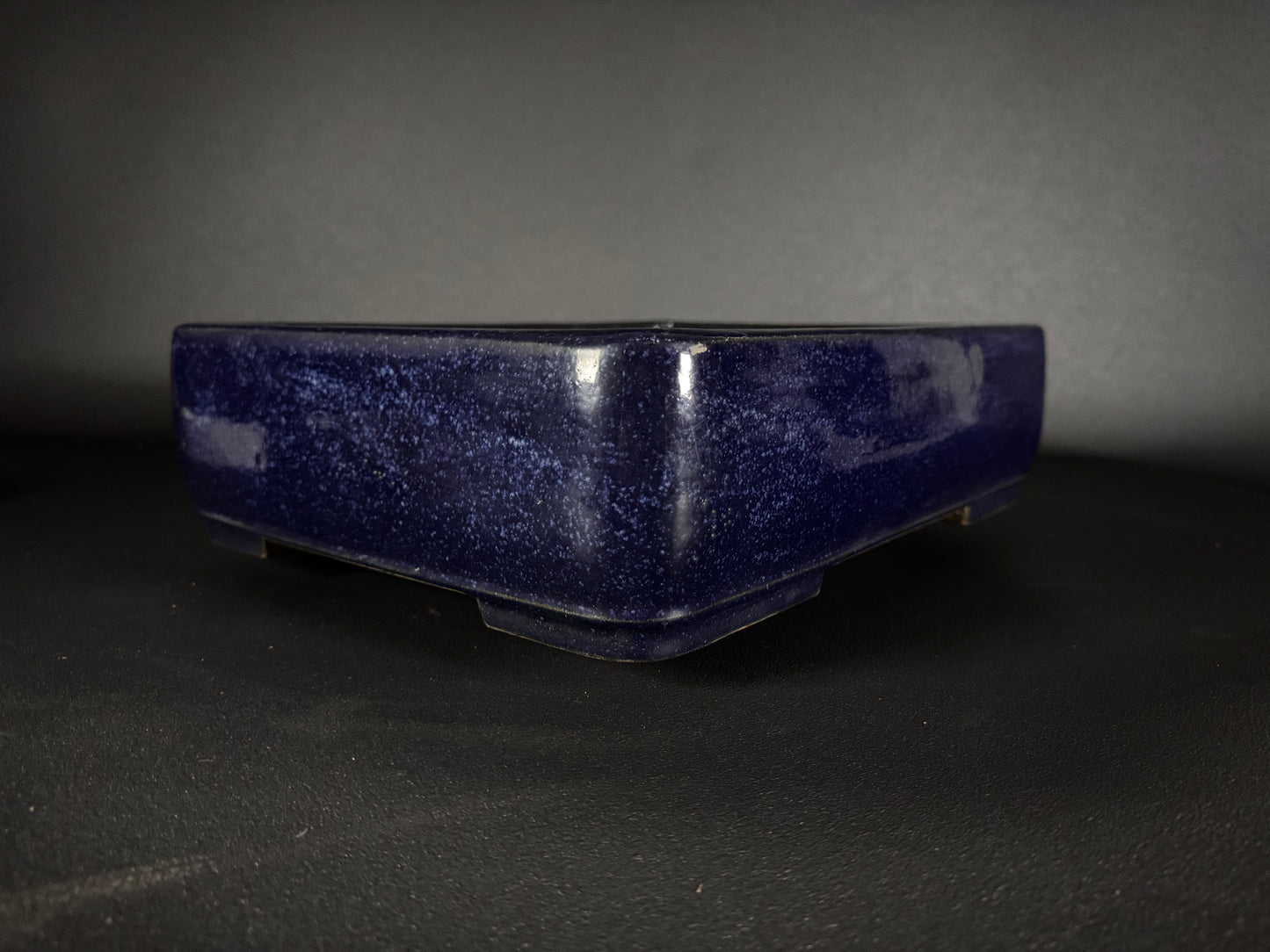 HARUMATSU 3rd Gen ( Harumatsu Rokumisai ) Seto, Rectangular Glaze 39.5cm (to be priced)