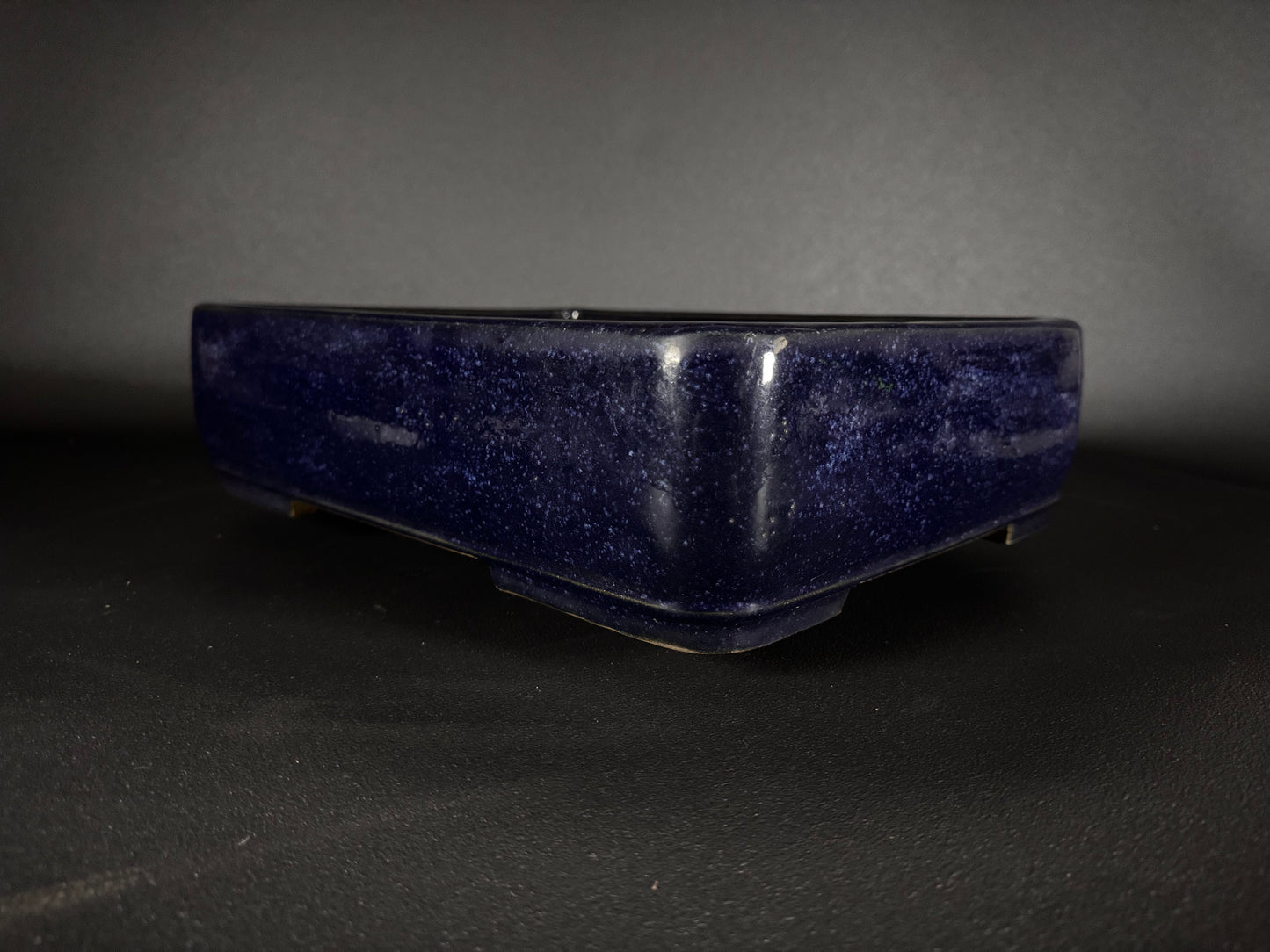 HARUMATSU 3rd Gen ( Harumatsu Rokumisai ) Seto, Rectangular Glaze 39.5cm (to be priced)