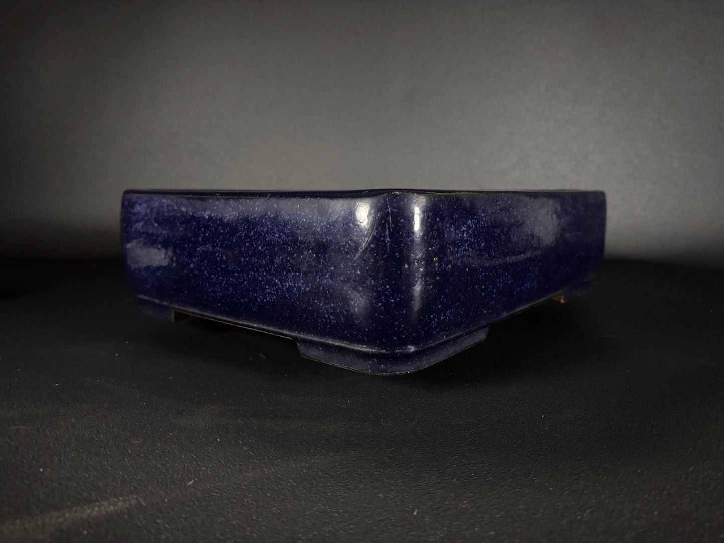 HARUMATSU 3rd Gen ( Harumatsu Rokumisai ) Seto, Rectangular Glaze 39.5cm (to be priced)