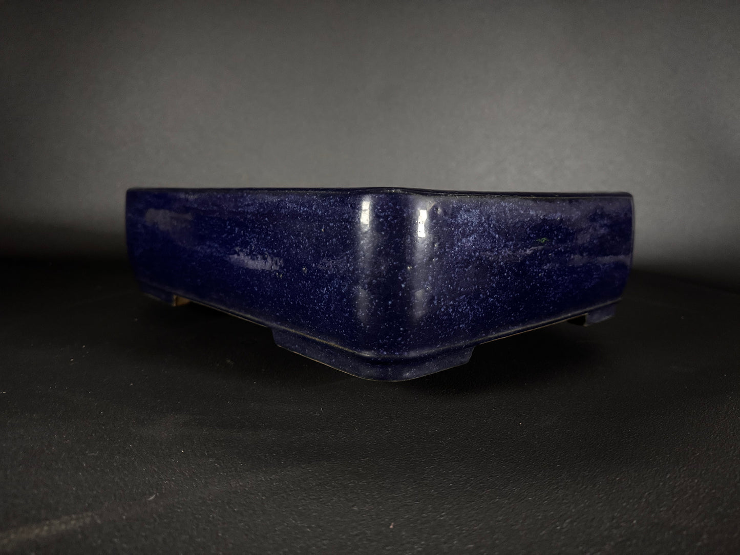 HARUMATSU 3rd Gen ( Harumatsu Rokumisai ) Seto, Rectangular Glaze 39.5cm (to be priced)