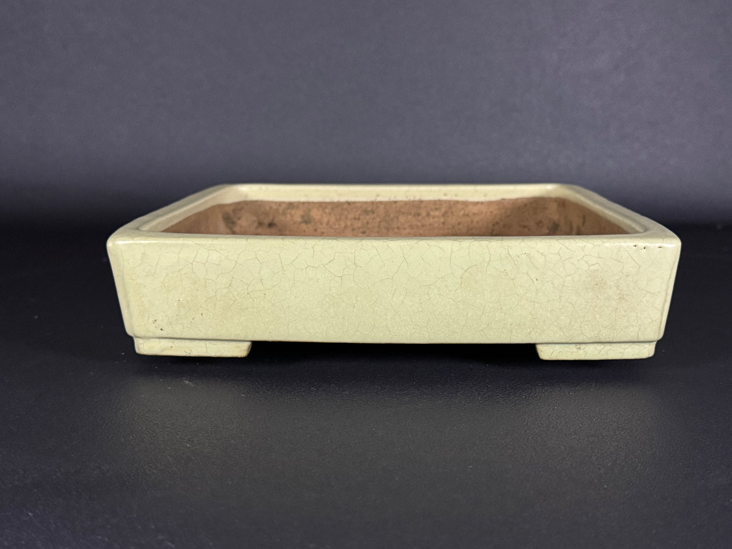 YAMAFUSA 4th Gen (YAMAFUSA KOIE 山房鯉江 (aka SAMBO)) -常滑-25.3cm | Square | Cream Glazed