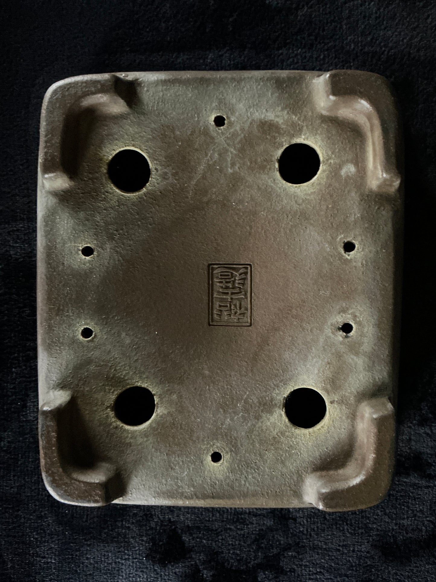 GYOUZAN 1St Gen (Nakano Yukizyou) "中野行常" - 常滑– 21.5cm Rectangular, Shohin (小品)