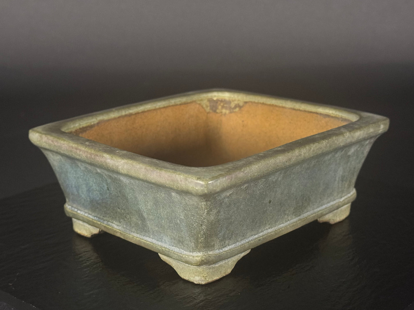 GYOUZAN 1St Gen (Nakano Yukizyou) "中野行常" - 常滑– 15.4cm Rectangular, Shohin (小品)