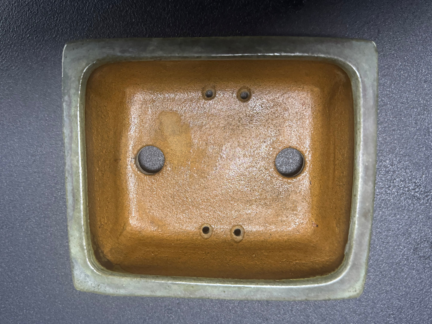GYOUZAN 1St Gen (Nakano Yukizyou) "中野行常" - 常滑– 15.4cm Rectangular, Shohin (小品)