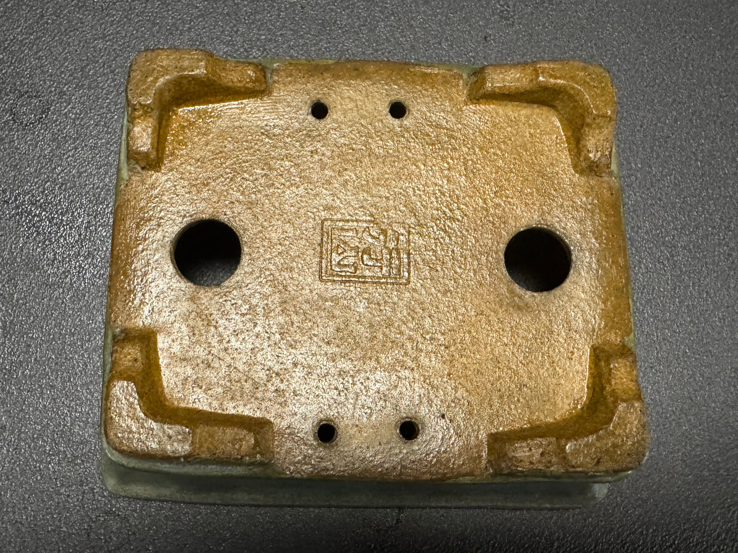 GYOUZAN 1St Gen (Nakano Yukizyou) "中野行常" - 常滑– 15.4cm Rectangular, Shohin (小品)