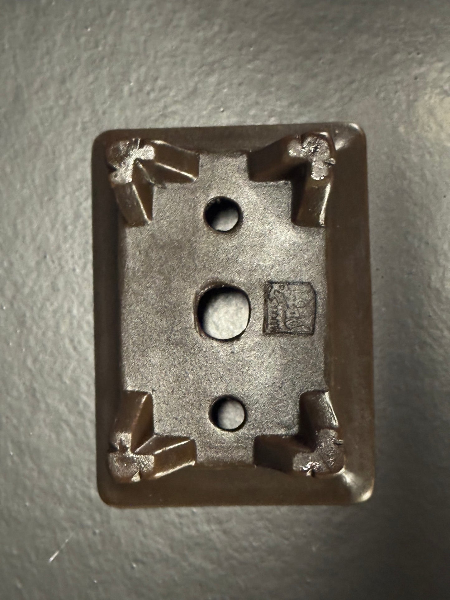SENKOEN (Hanno Souhei) 常滑 Mame (豆) 6.8cm Rectangle
