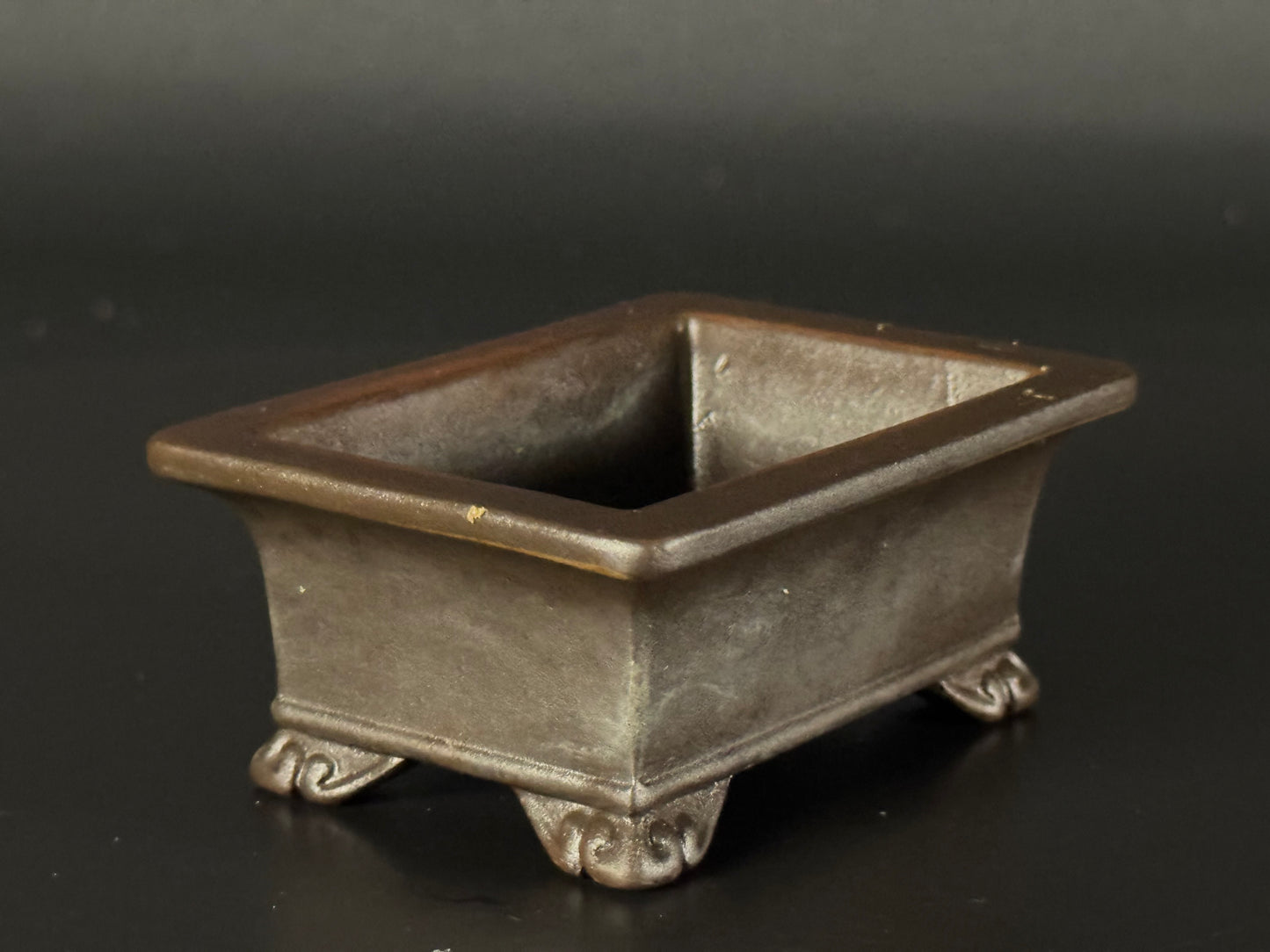 SENKOEN (Hanno Souhei) 常滑 Mame (豆) 6.8cm Rectangle