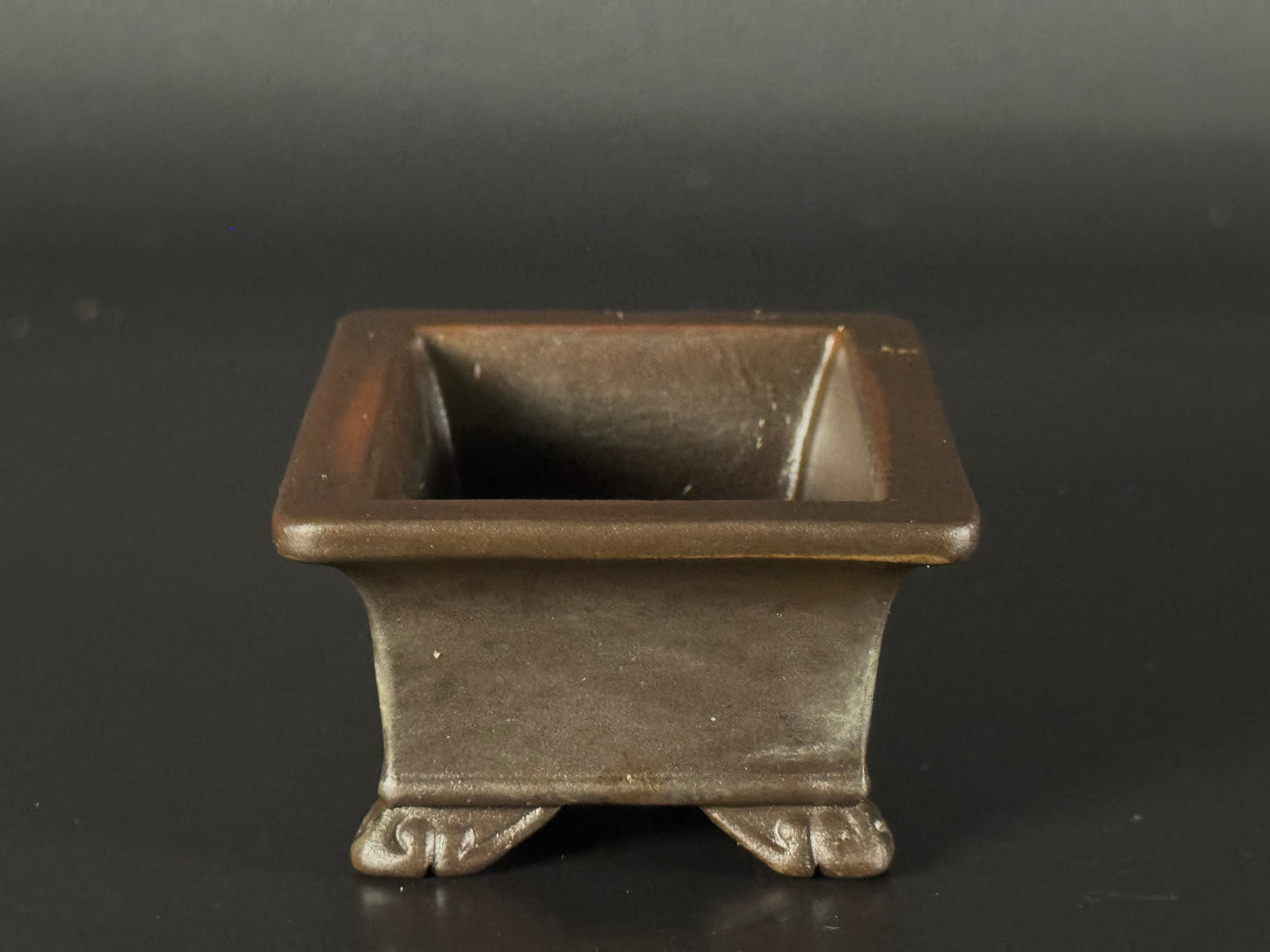 SENKOEN (Hanno Souhei) 常滑 Mame (豆) 6.8cm Rectangle