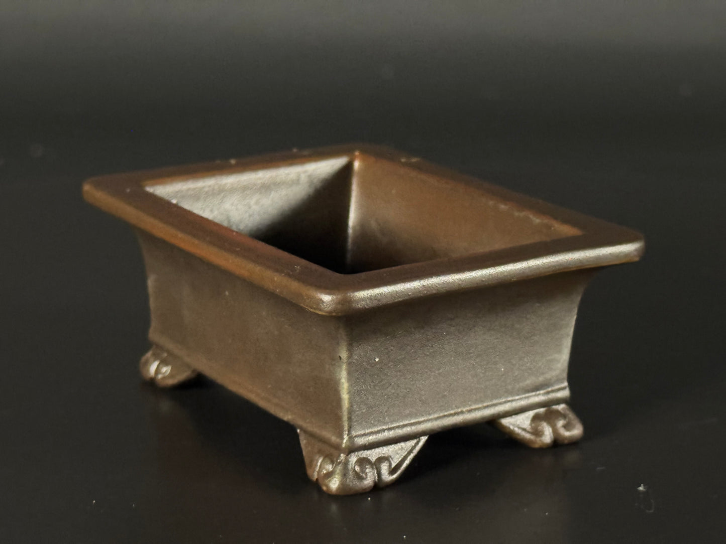 SENKOEN (Hanno Souhei) 常滑 Mame (豆) 6.8cm Rectangle