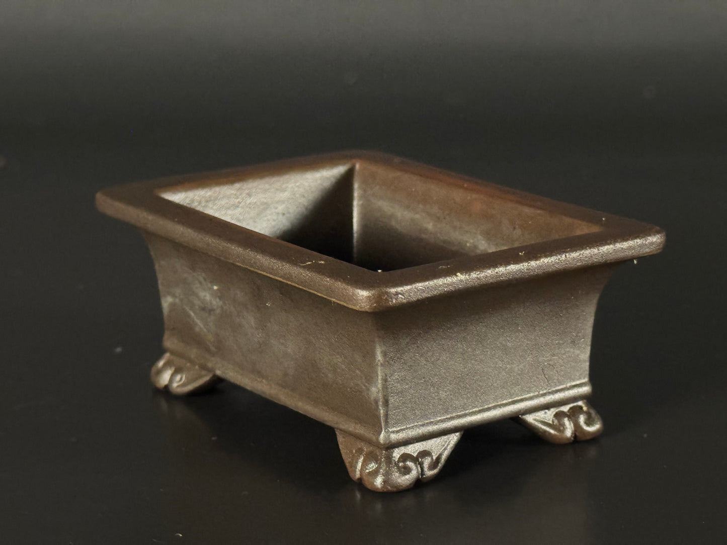 SENKOEN (Hanno Souhei) 常滑 Mame (豆) 6.8cm Rectangle