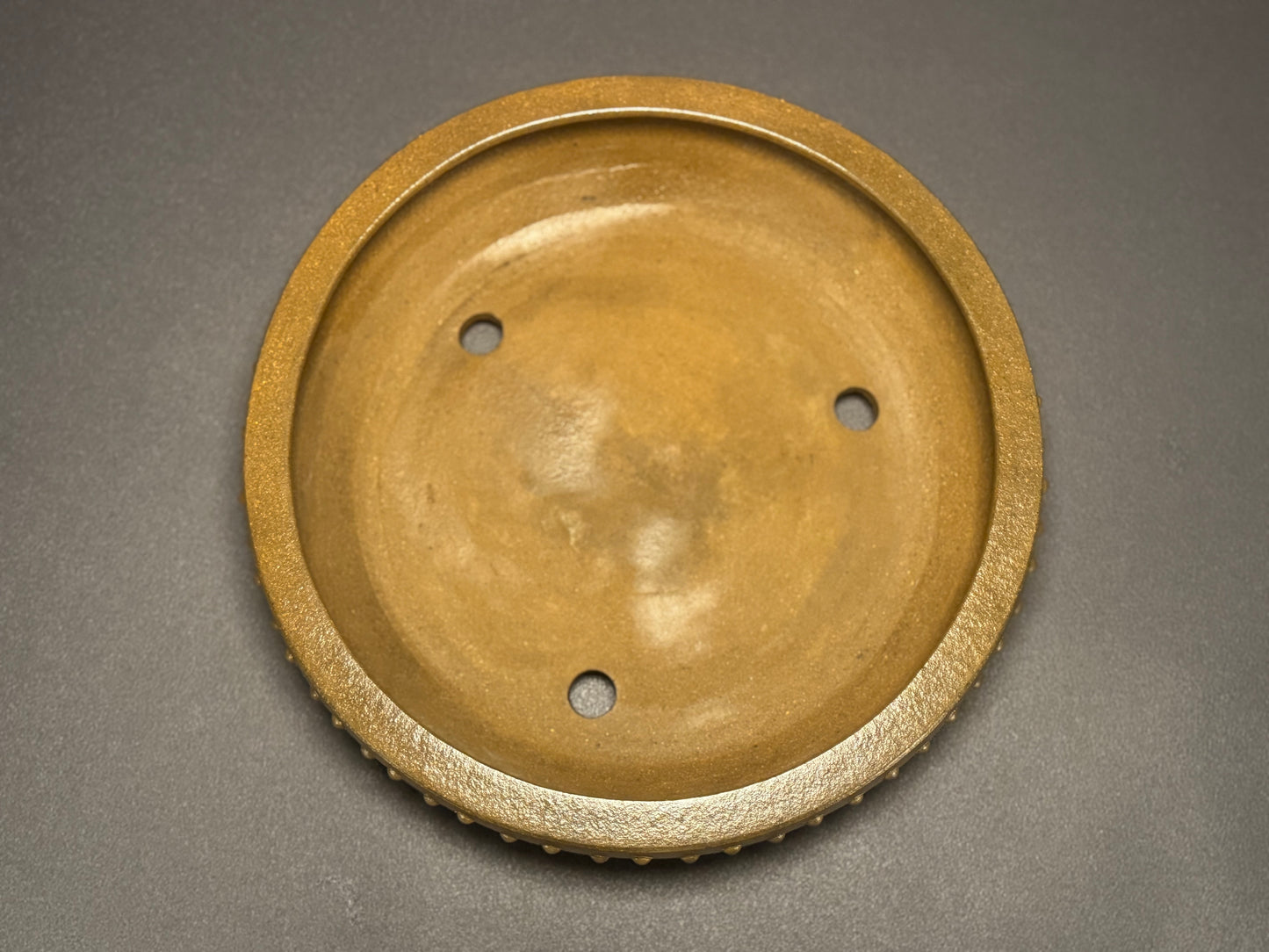 YAMAAKI 2nd  Generation (Sadamitsu Koshosen 小松泉 ) - 常滑 -37.0cm round armour-like motifs