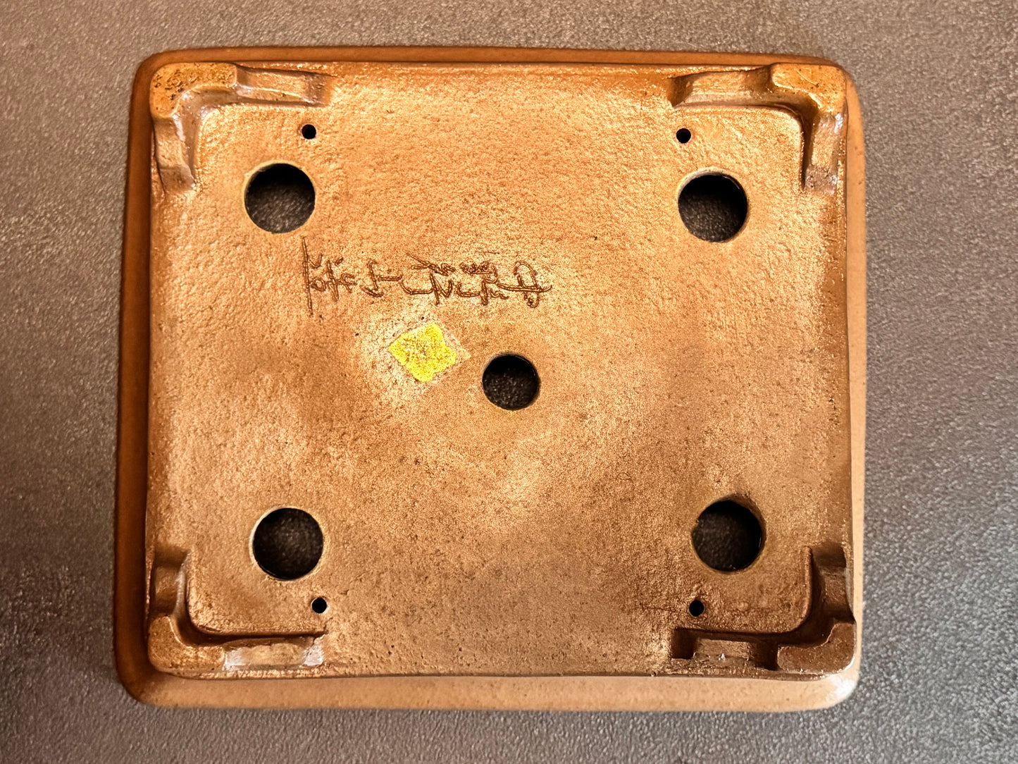 GYOUZAN 1St Gen (Nakano Yukizyou “中野行常”) "爪描き" - 常滑– 28.2cm Rectangular