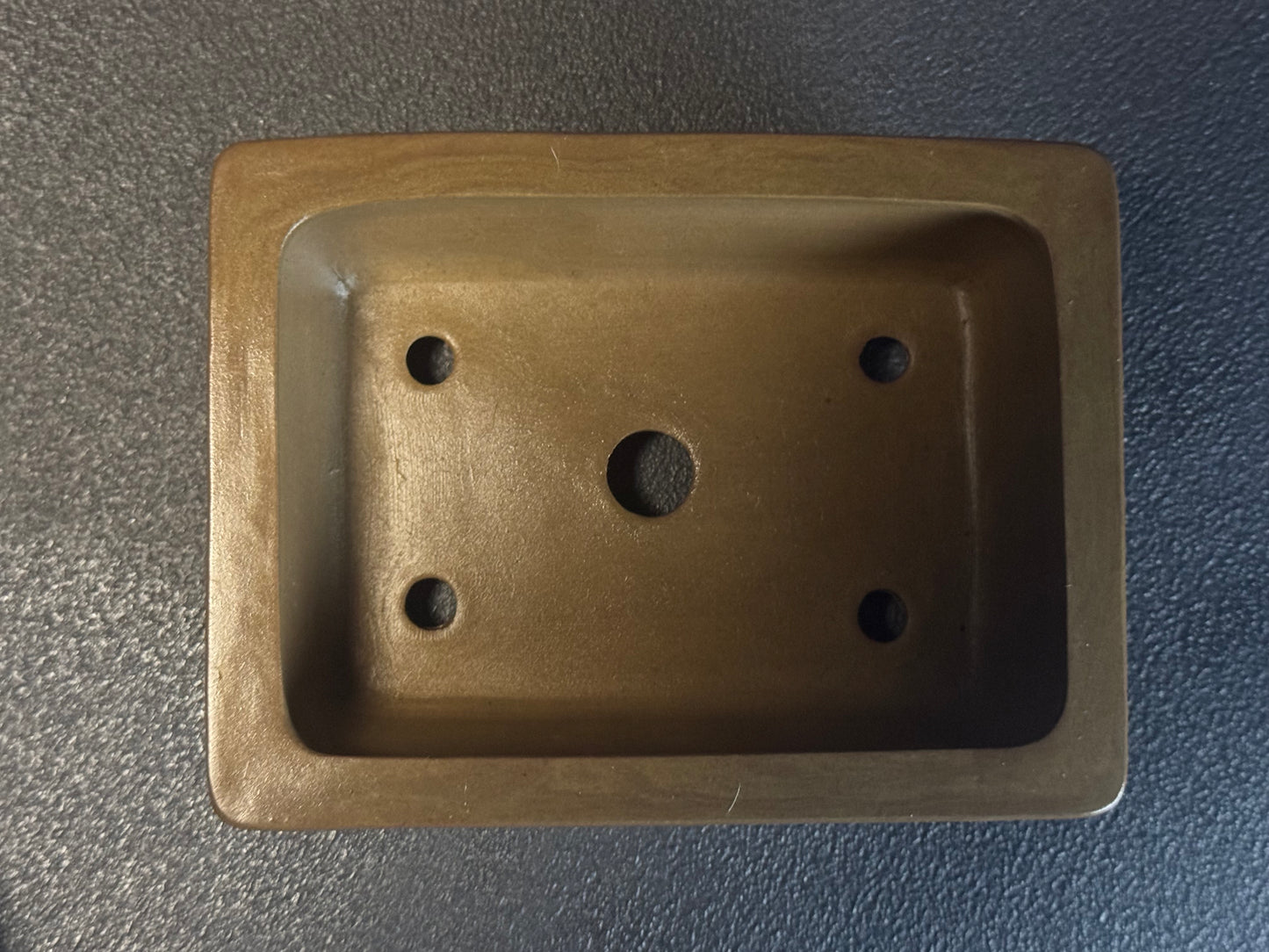GYOUZAN 1St Gen (Nakano Yukizyou) "中野行常" - 常滑– 12.3cm Rectangular, Shohin (小品)