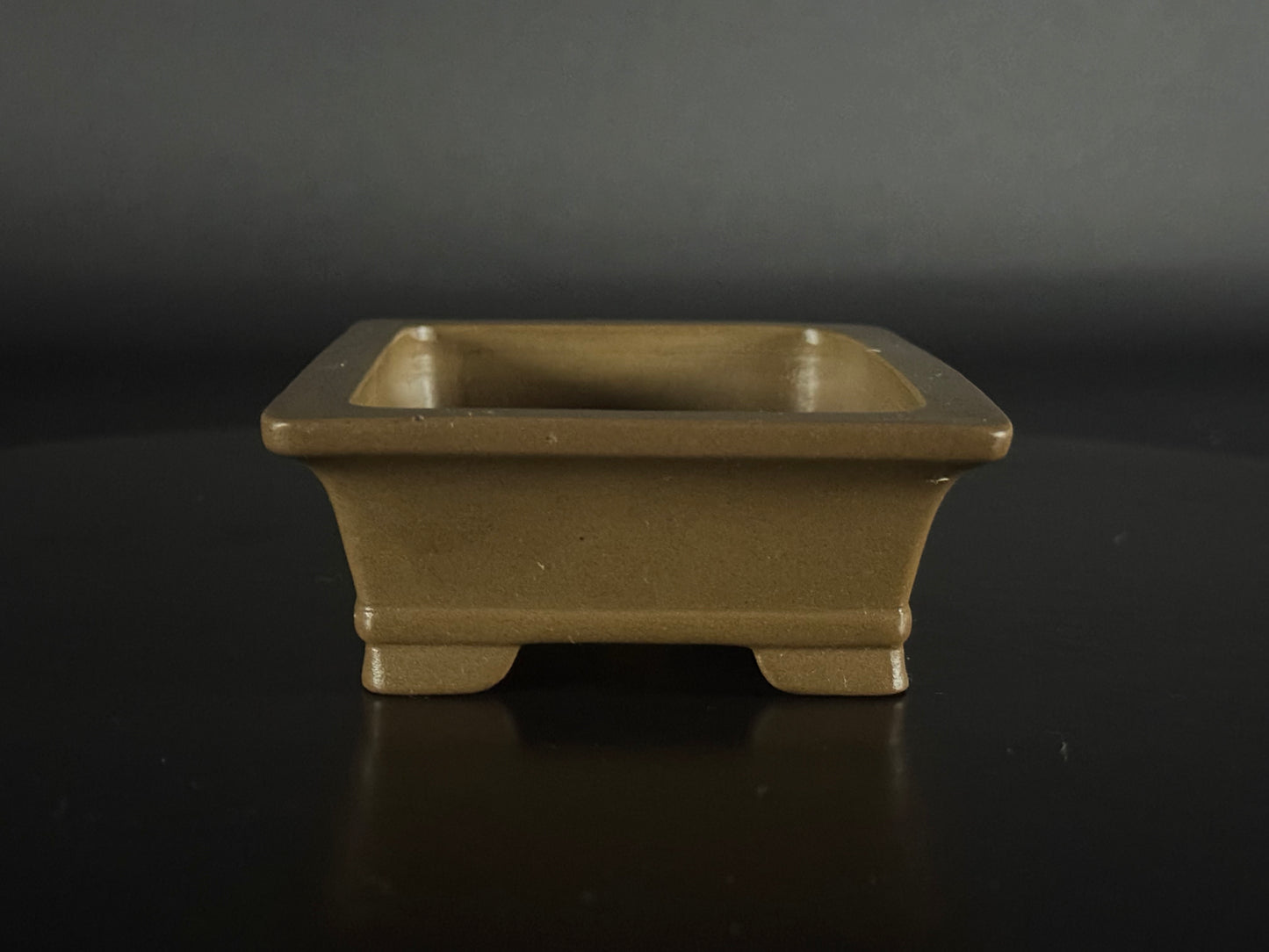 GYOUZAN 1St Gen (Nakano Yukizyou) "中野行常" - 常滑– 12.3cm Rectangular, Shohin (小品)