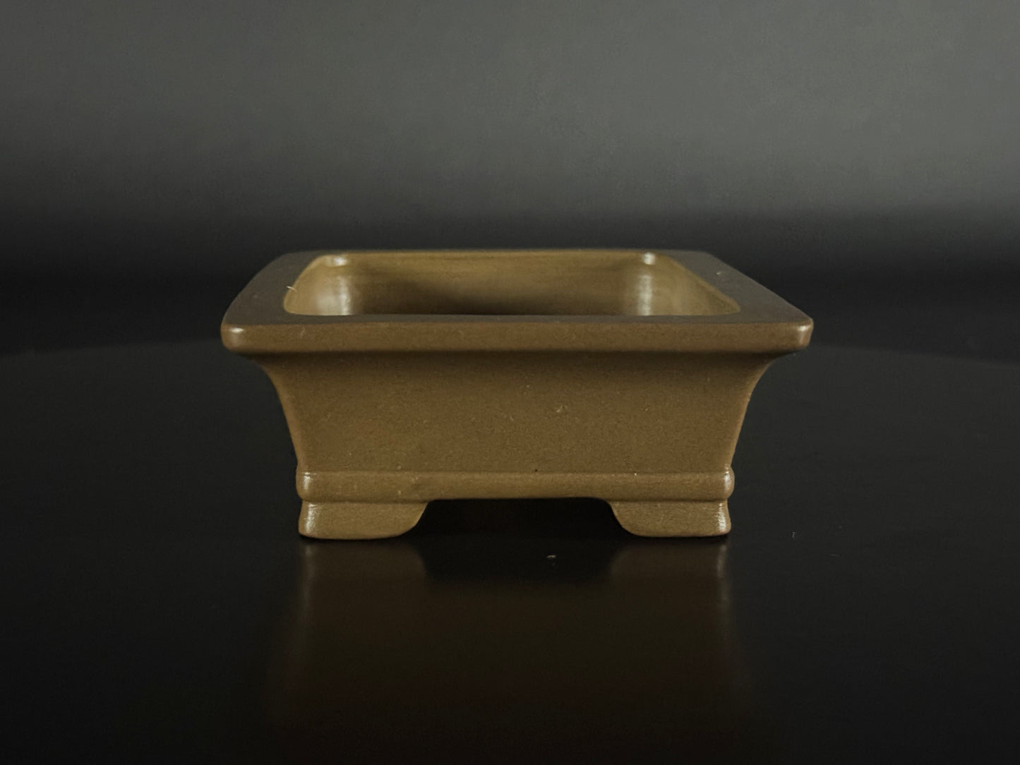 GYOUZAN 1St Gen (Nakano Yukizyou) "中野行常" - 常滑– 12.3cm Rectangular, Shohin (小品)