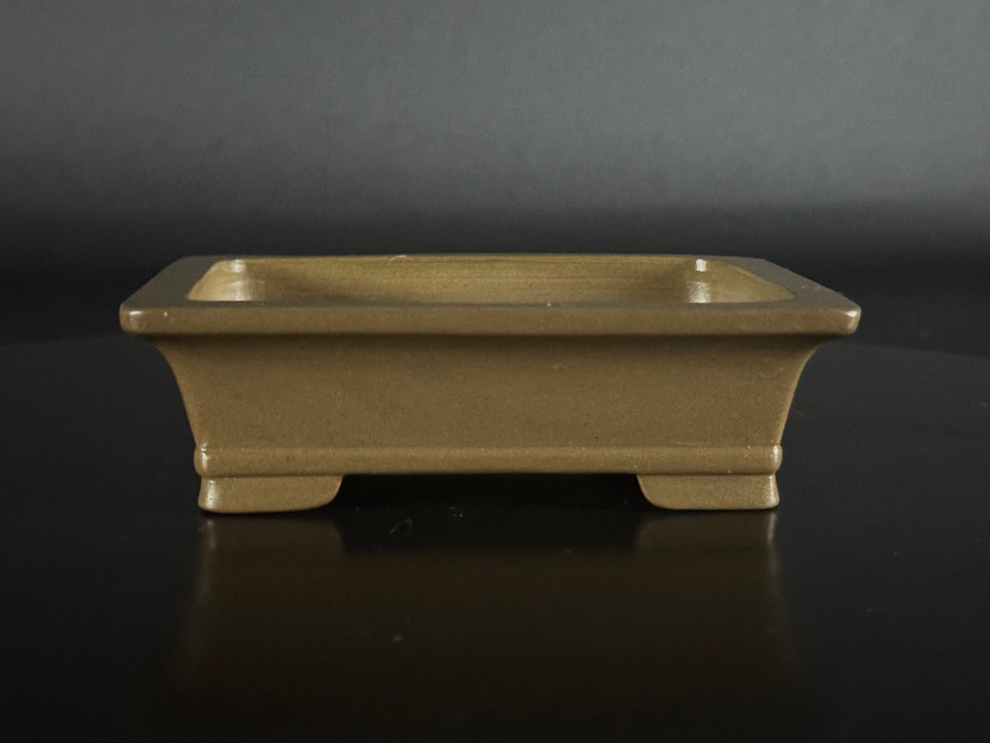 GYOUZAN 1St Gen (Nakano Yukizyou) "中野行常" - 常滑– 12.3cm Rectangular, Shohin (小品)