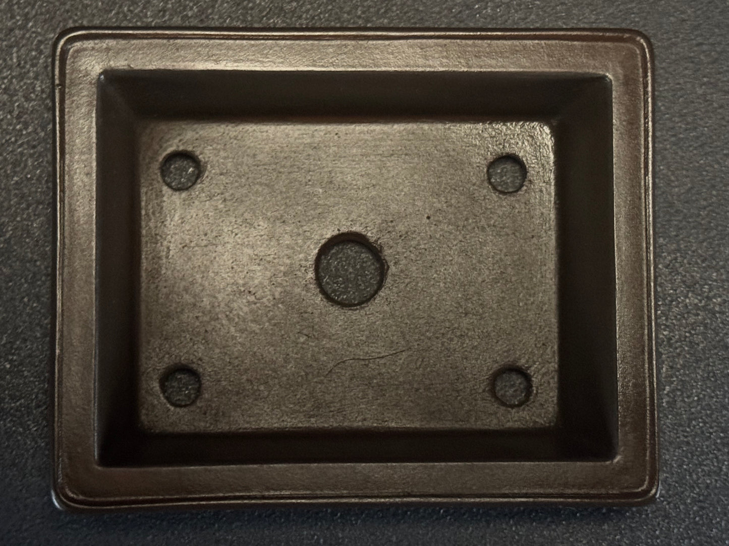 SENKOEN (Hanno Souhei) 常滑 Shohin (小品) 12.2cm Rectangle