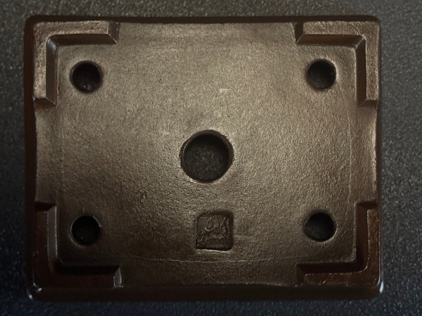 SENKOEN (Hanno Souhei) 常滑 Shohin (小品) 12.2cm Rectangle