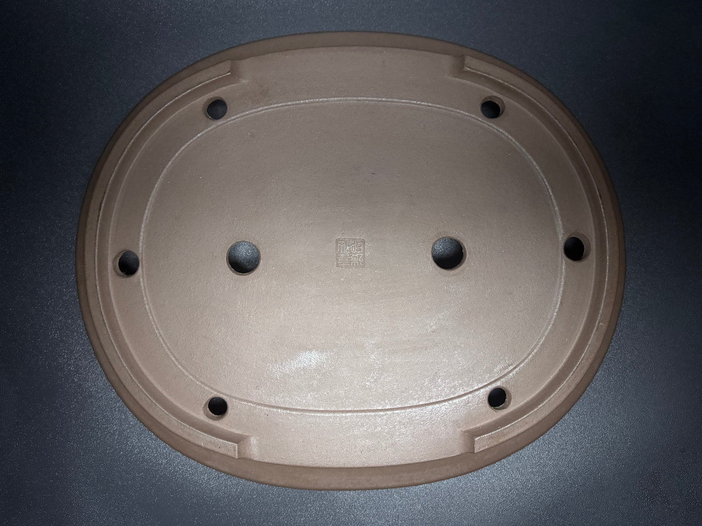 KISEN ( Kinsen Ikkodou 喜泉 壱光堂) 常滑 - 63.0cm - Oval Unglazed Bonsai Pot