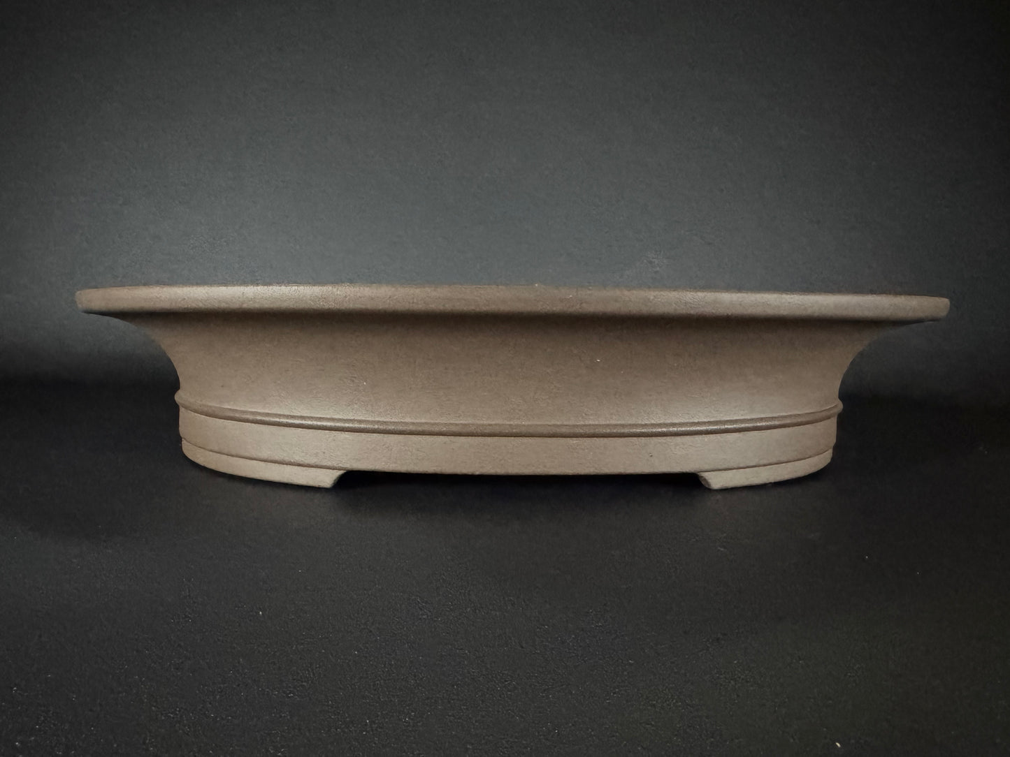 KISEN ( Kinsen Ikkodou 喜泉 壱光堂) 常滑 - 63.0cm - Oval Unglazed Bonsai Pot