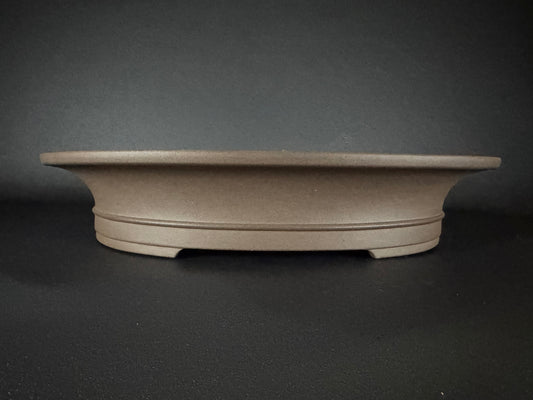 KISEN ( Kinsen Ikkodou 喜泉 壱光堂) 常滑 - 63.0cm - Oval Unglazed Bonsai Pot