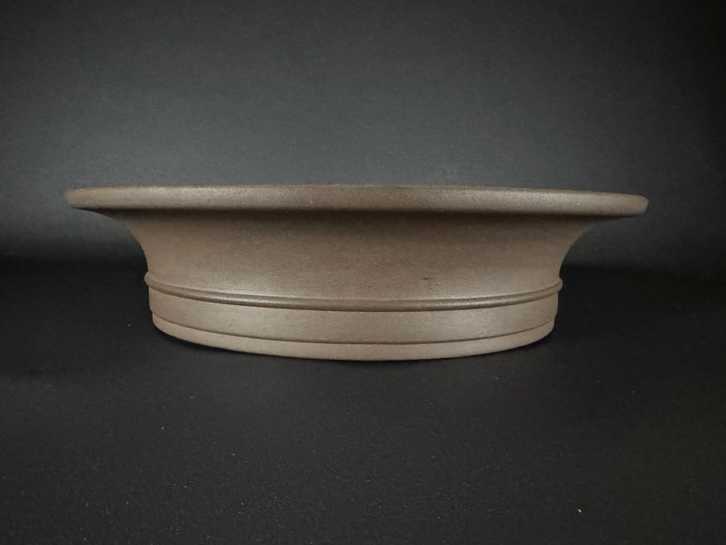 KISEN ( Kinsen Ikkodou 喜泉 壱光堂) 常滑 - 63.0cm - Oval Unglazed Bonsai Pot