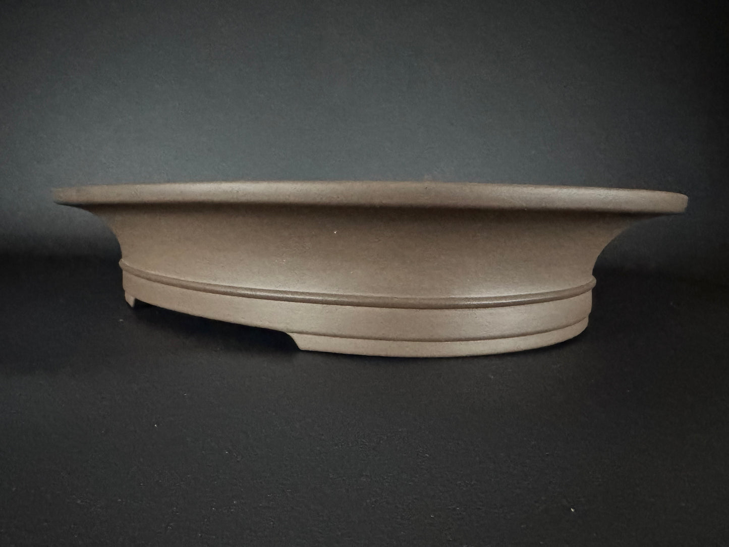 KISEN ( Kinsen Ikkodou 喜泉 壱光堂) 常滑 - 63.0cm - Oval Unglazed Bonsai Pot
