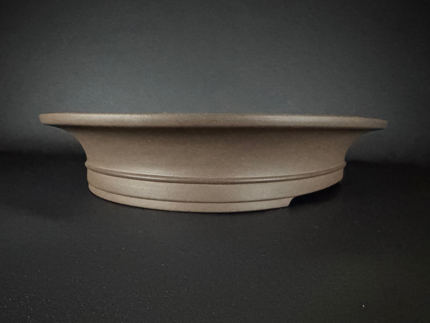 KISEN ( Kinsen Ikkodou 喜泉 壱光堂) 常滑 - 63.0cm - Oval Unglazed Bonsai Pot
