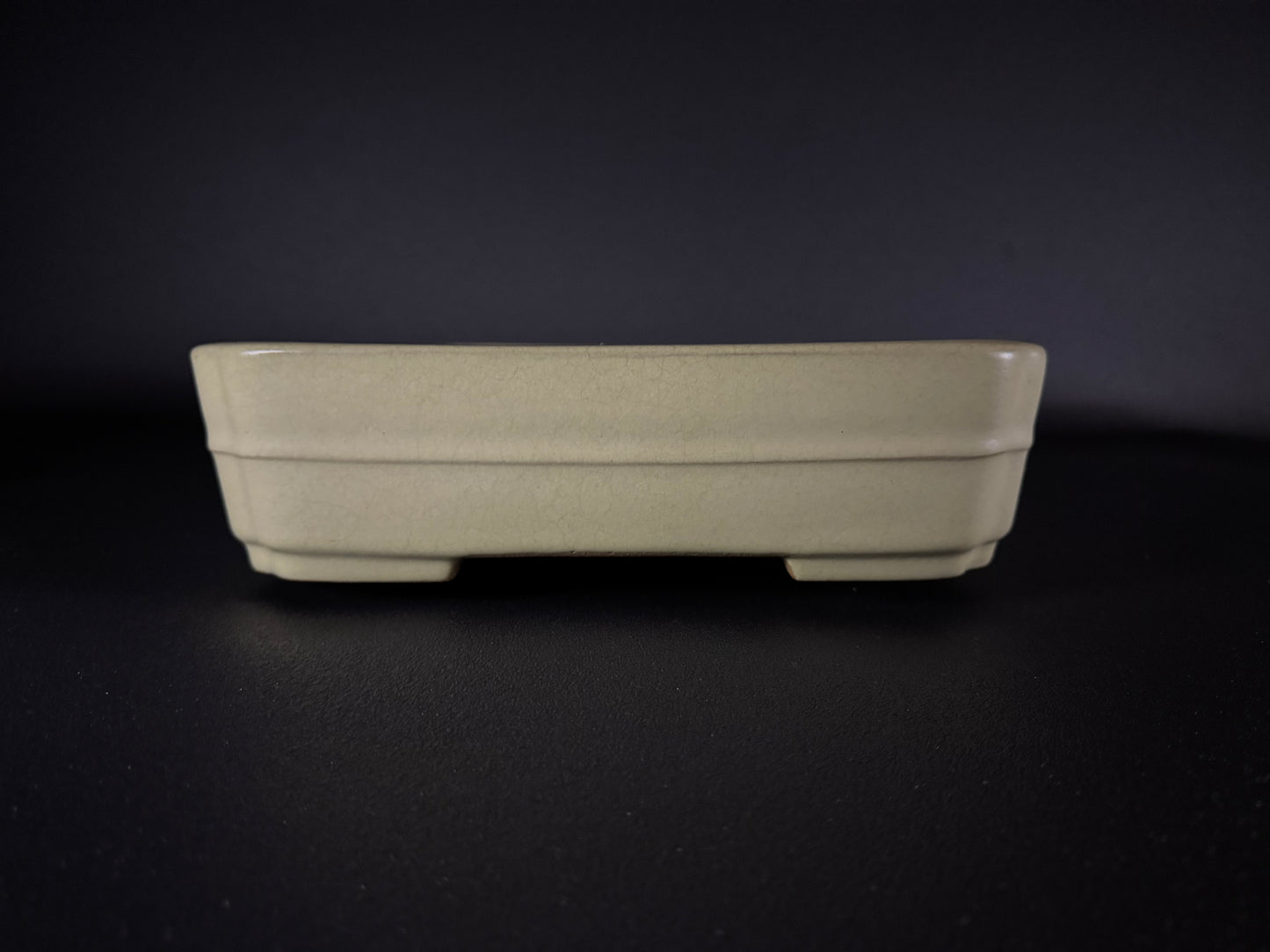 YAMAFUSA 4th Gen (YAMAFUSA KOIE 山房鯉江 (aka SAMBO)) -常滑-38.4cm | Rectangular | Cream Glazed