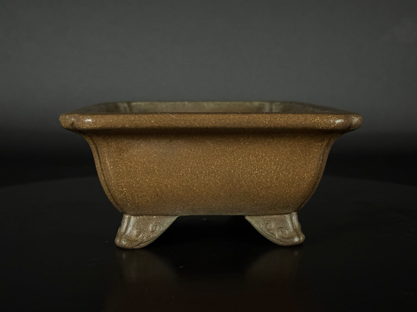 GYOUZAN 1St Gen (Nakano Yukizyou) "中野行常" - 常滑– 17.3cm Rectangular, Shohin (小品)