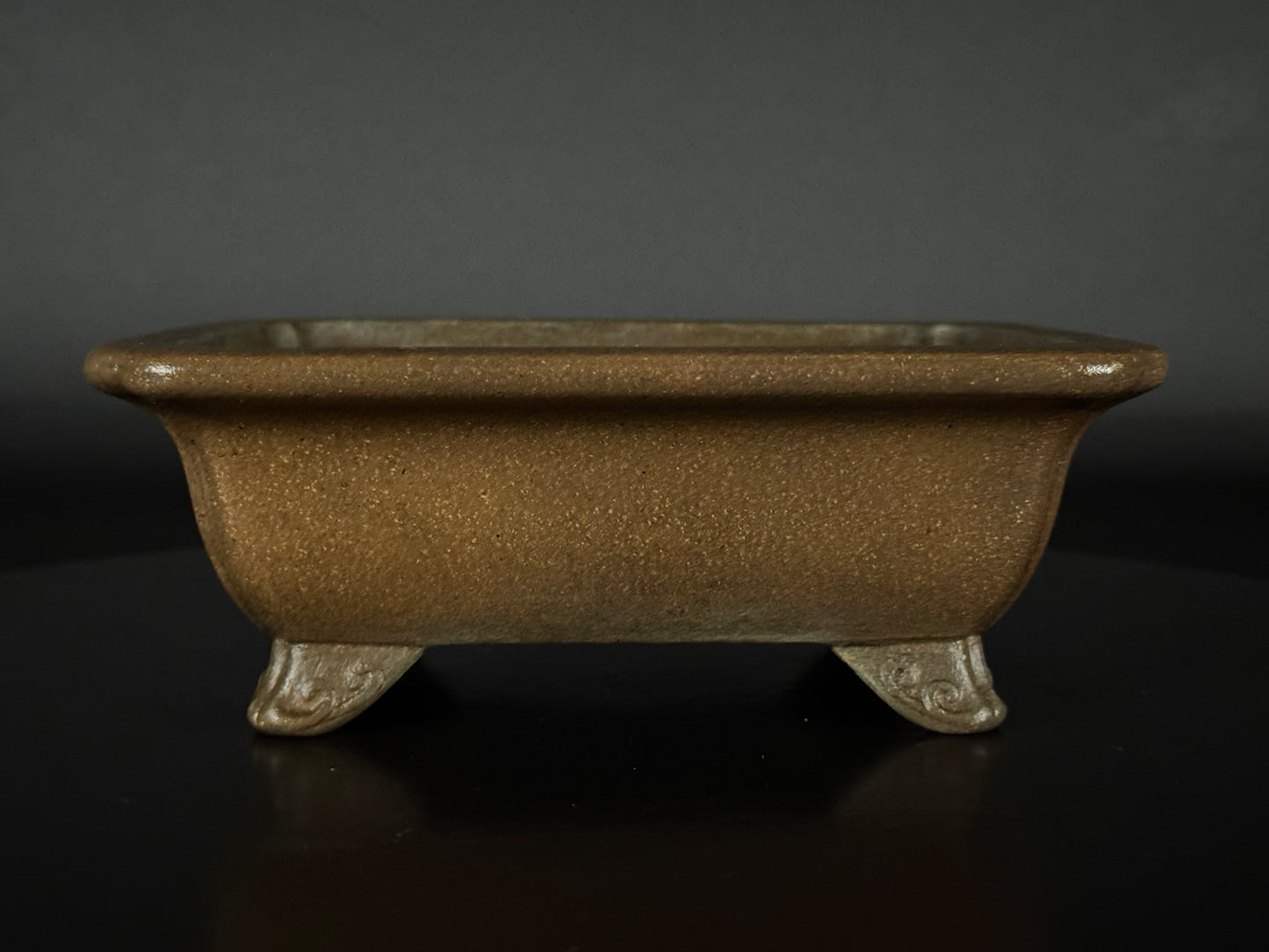 GYOUZAN 1St Gen (Nakano Yukizyou) "中野行常" - 常滑– 17.3cm Rectangular, Shohin (小品)