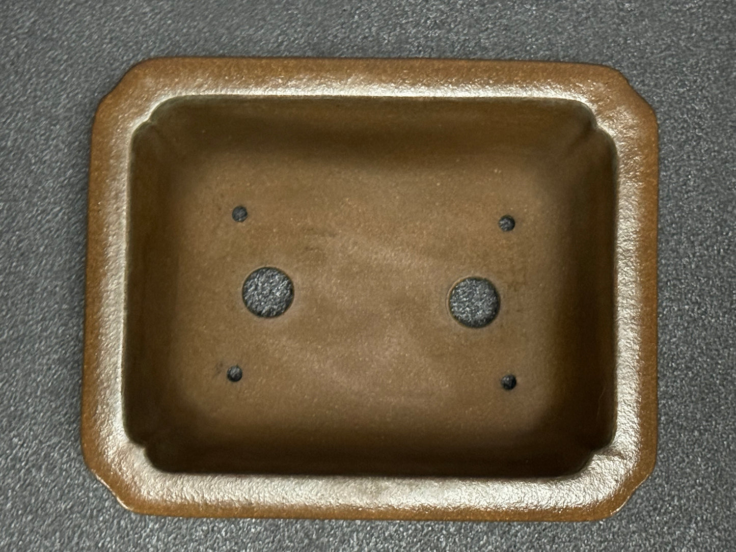 GYOUZAN 1St Gen (Nakano Yukizyou) "中野行常" - 常滑– 17.3cm Rectangular, Shohin (小品)
