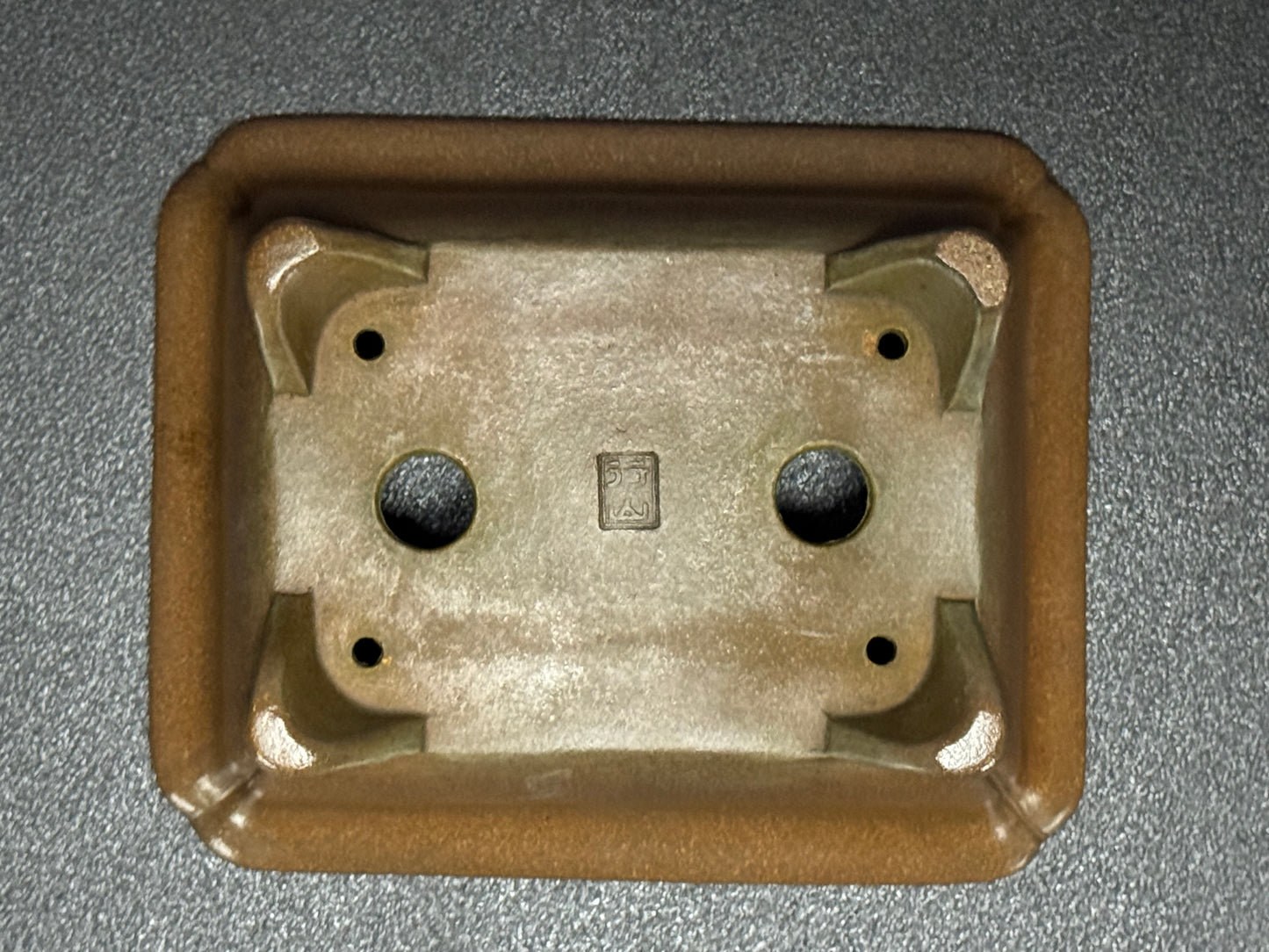 GYOUZAN 1St Gen (Nakano Yukizyou) "中野行常" - 常滑– 17.3cm Rectangular, Shohin (小品)