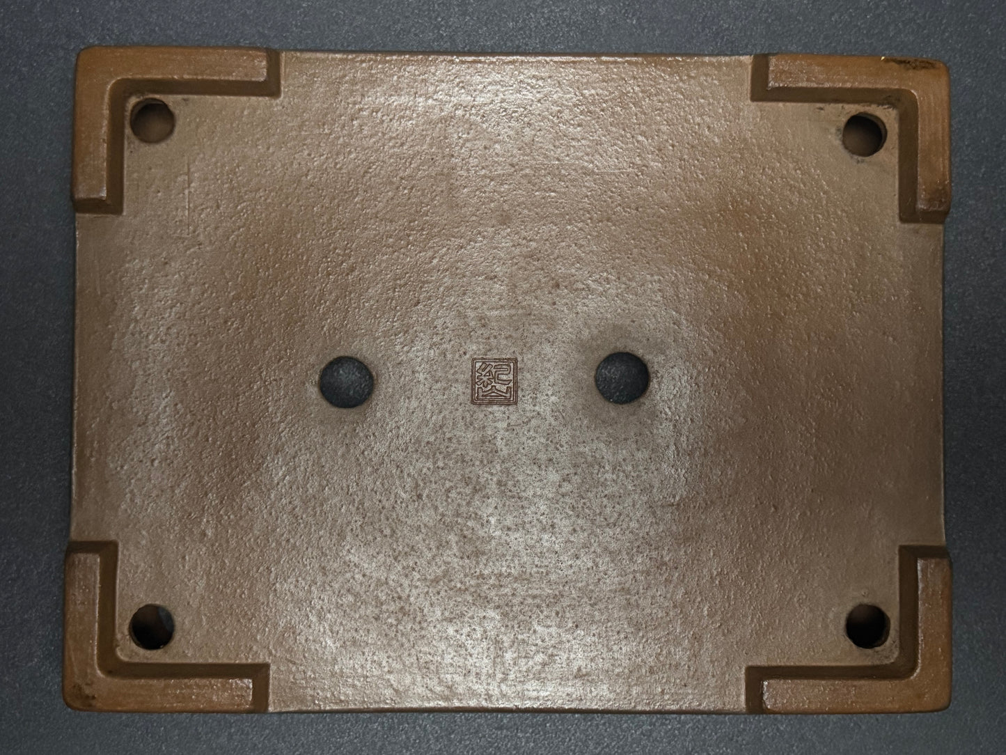 KIZAN, (Kizan 紀山) 常滑 - 38.2 - Rectangular, Unglazed