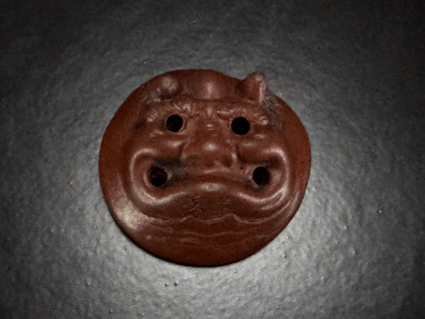 BIGEI 美芸 (Hirata Atsumi 平田あつみ) - 常滑–  4.9cm Demon Mame NOT for SALE!