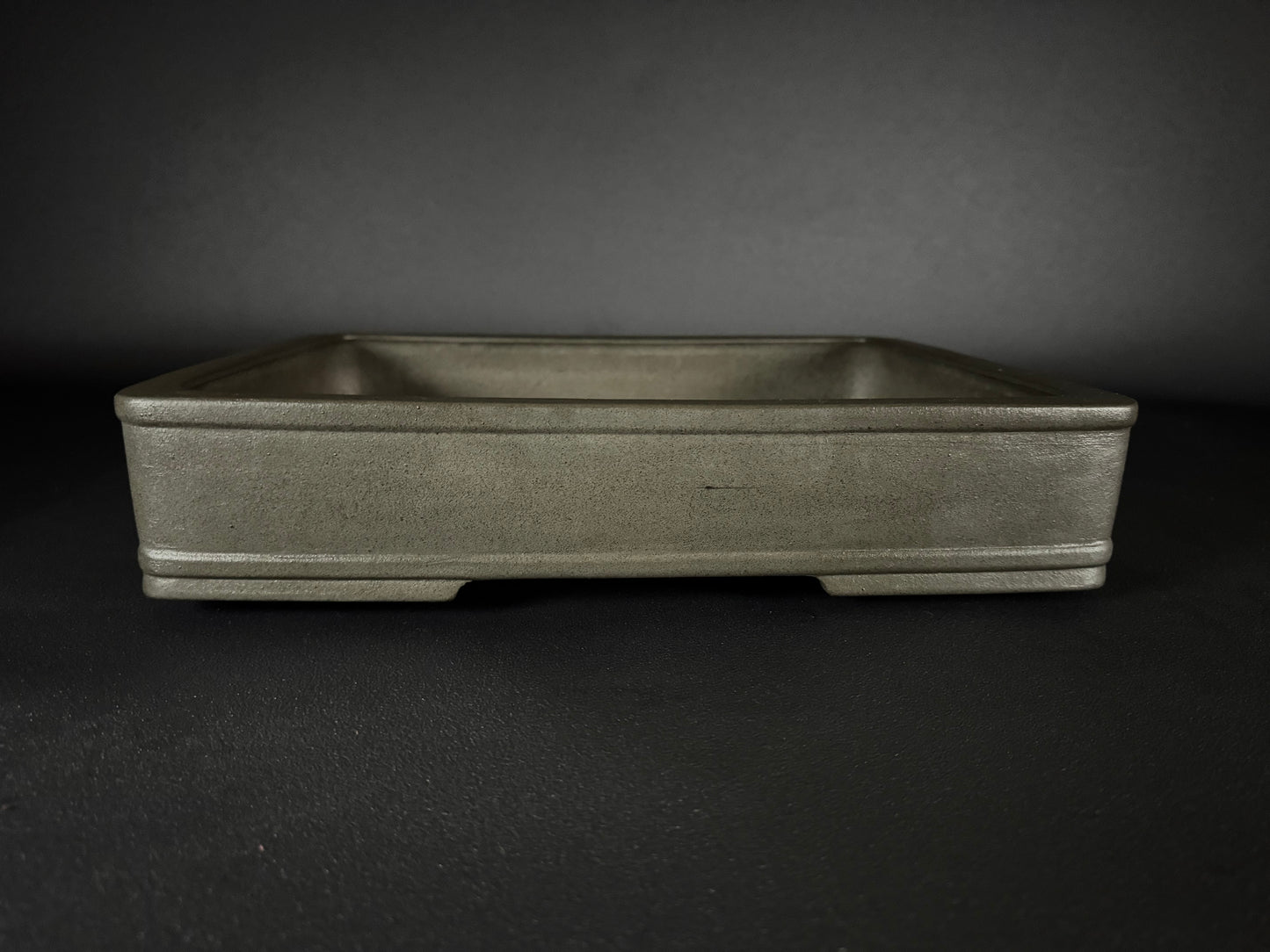 Seibun (誠文) - (常滑) -  37.3cm Rectangular Unglazed