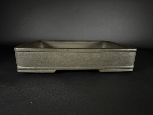 Seibun (誠文) - (常滑) -  37.3cm Rectangular Unglazed