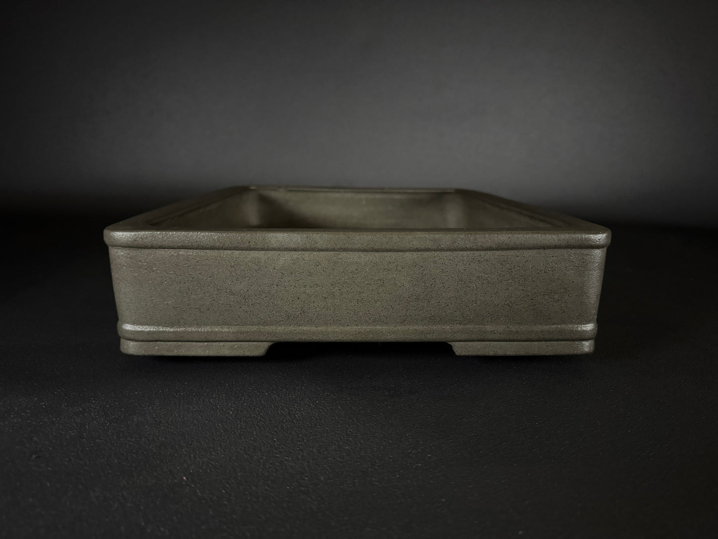 Seibun (誠文) - (常滑) -  37.3cm Rectangular Unglazed