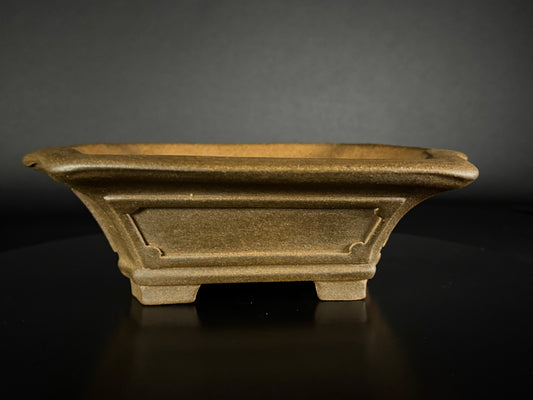 Takashi Kosaka, Tokoname, size 23.7 cm rectangular, unglazed