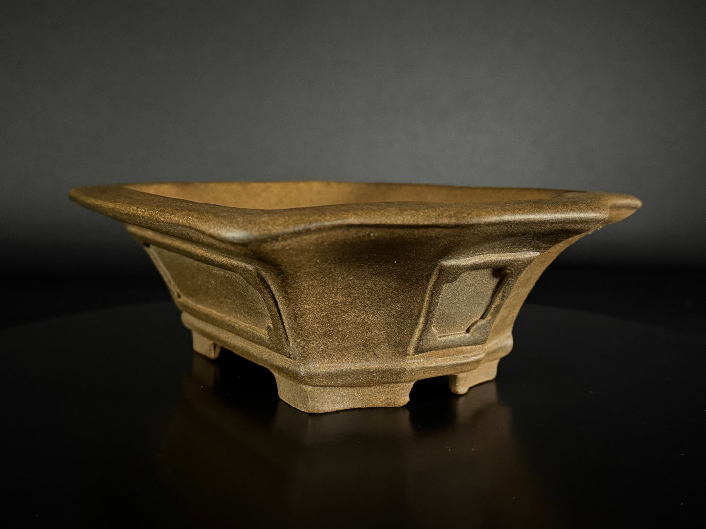 Takashi Kosaka, Tokoname, size 23.7 cm rectangular, unglazed