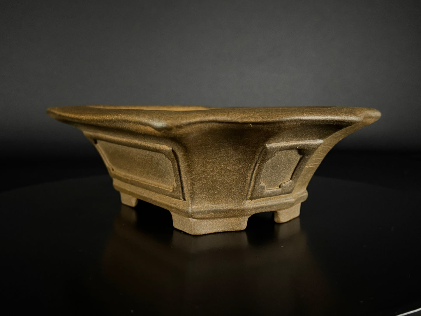 Takashi Kosaka, Tokoname, size 23.7 cm rectangular, unglazed
