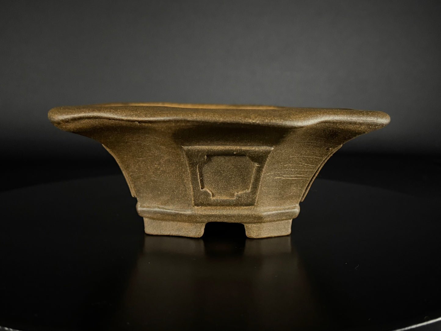 Takashi Kosaka, Tokoname, size 23.7 cm rectangular, unglazed