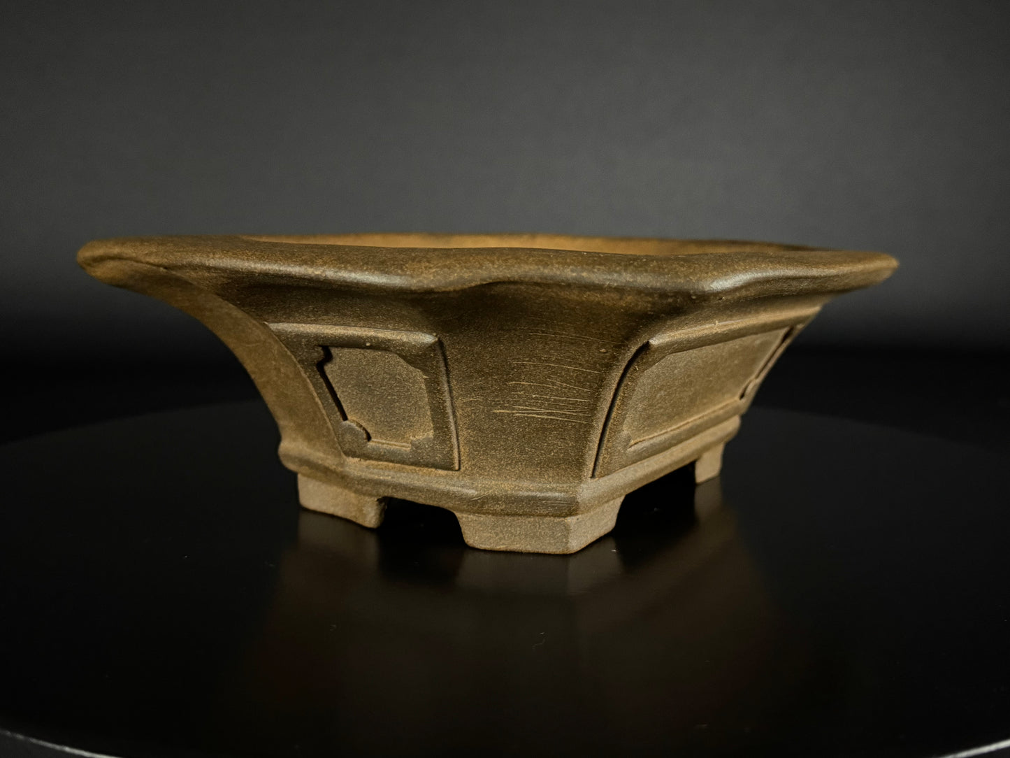 Takashi Kosaka, Tokoname, size 23.7 cm rectangular, unglazed