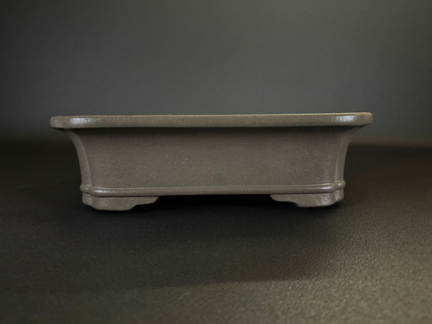KEIZAN Hisada 久山 桂山 - 常滑 –37.7cm Rectangular unglazed Flared-corners