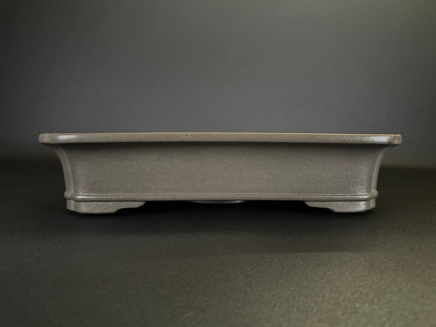KEIZAN Hisada 久山 桂山 - 常滑 –37.7cm Rectangular unglazed Flared-corners