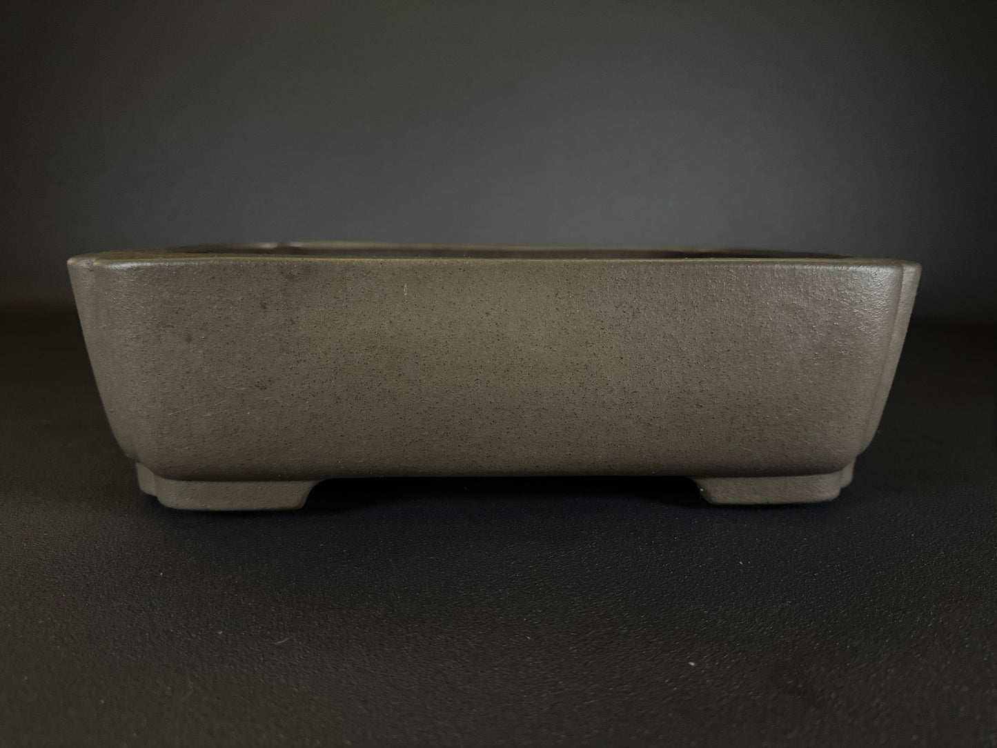 KEIZAN Hisada 久山 桂山 - 常滑 –35.9cm Rectangular unglazed Flared-corners